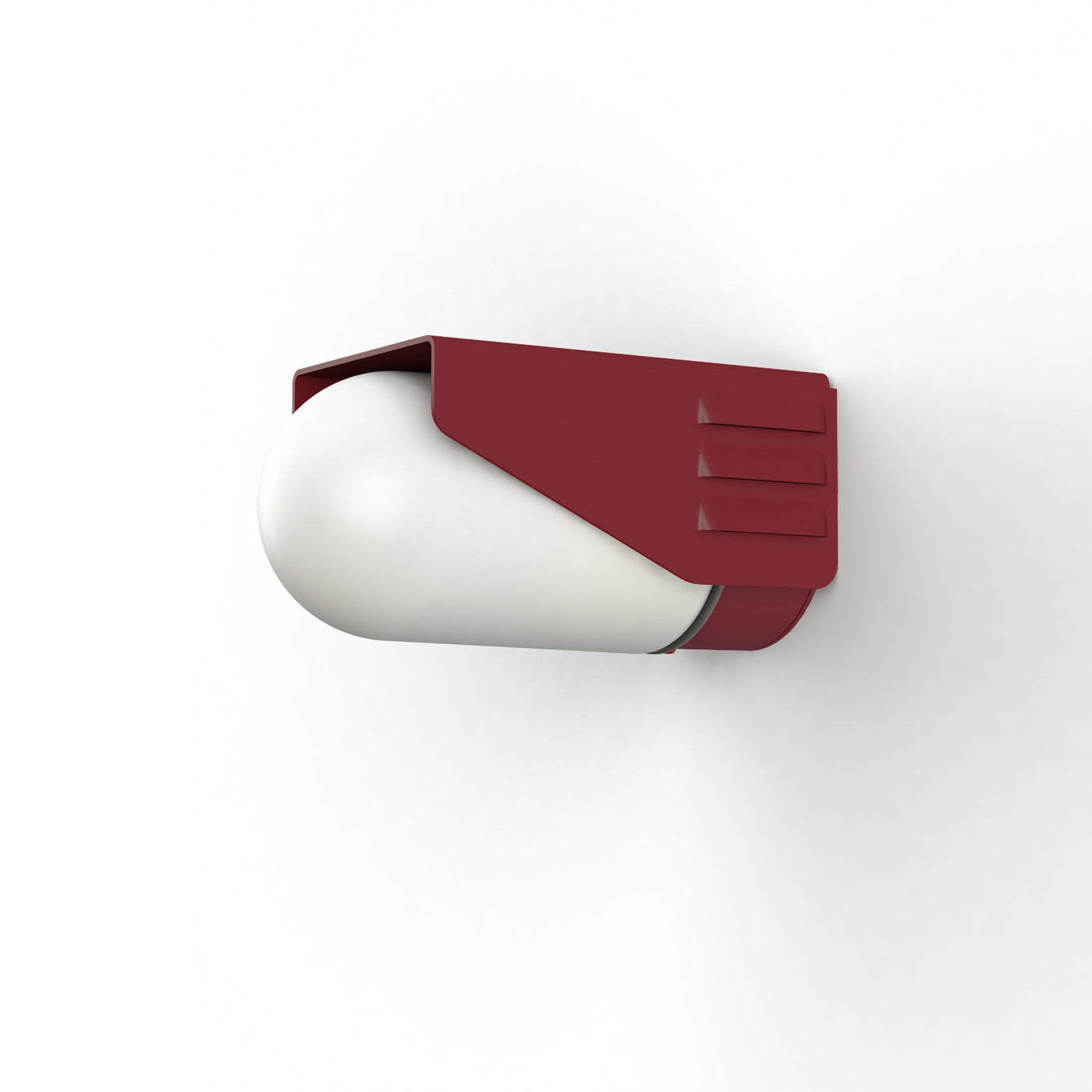 Applique RP195 N°1 depoli Rouge vin 066 153002066