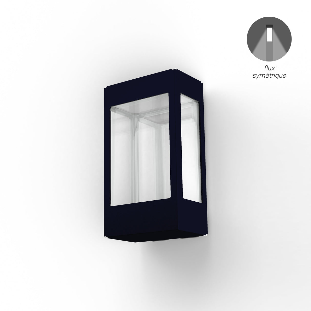 Applique Tétra N°1 LED 12w 2700°k Bleu acier 065 162306065