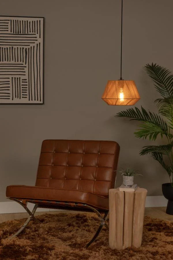 Suspension JESSICA terre cuite D30 LUCIDE 10421/30/73