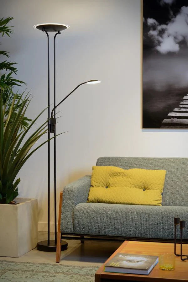 Lampadaire CHAMPION noir  LUCIDE 19792/24/30