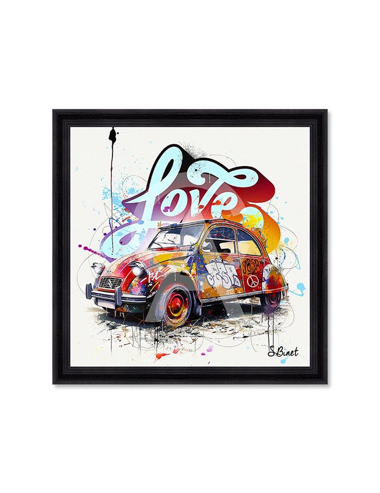 2CV LOVE by SYLVAIN BINET 52X52