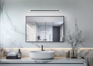 Applique Fabrizio chrome 80 cm 284779106