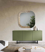 Miroir Volta bronze 120x120