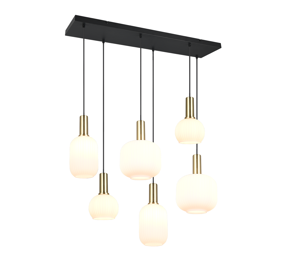 Suspension Diva blanche/or 6L 319800608