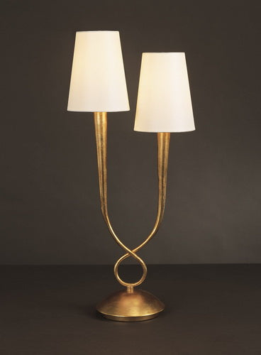 Lampe PAOLA GM dorée Mantra 3546