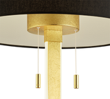 Lampe Nandor noir/or 575310379