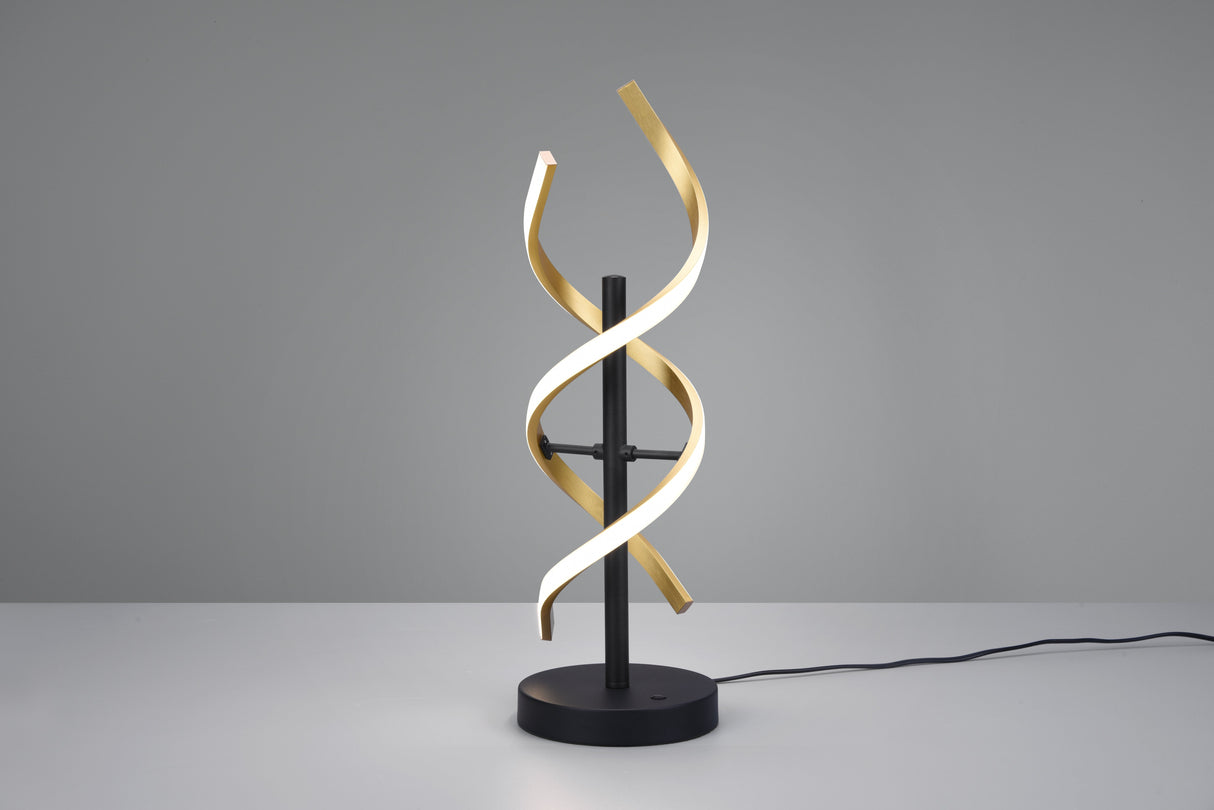 Lampe Séquence noir/or 541810208