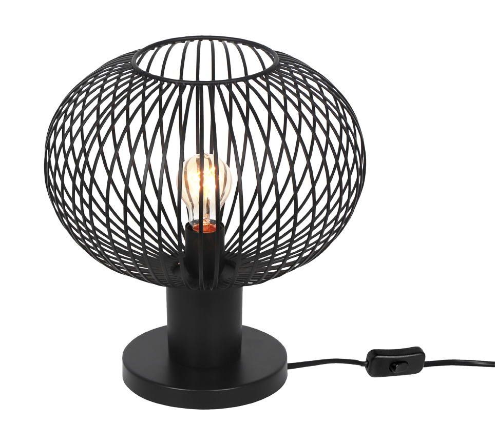 Lampe GILA noire gm TRIO 565790132