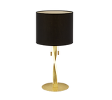 Lampe Nandor noir/or 575310379