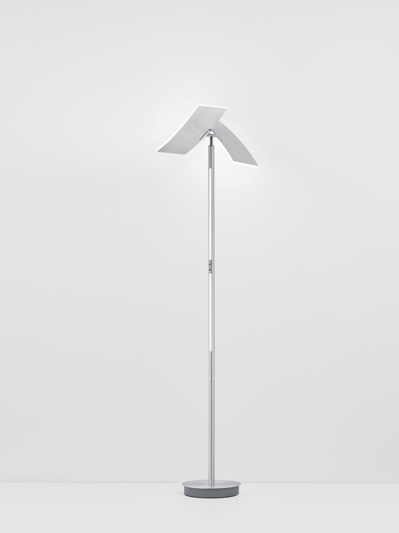Lampadaire TWICE alu mat 60568/1/37