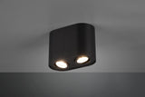 Plafonnier Cookie noir 612900232