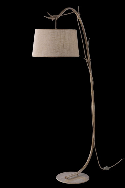 Lampadaire SABINA imitation bois flotté Mantra 6182