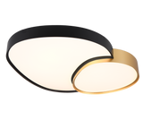 Plafonnier Rise noir et or gm 647519280