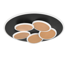 Plafonnier Mandala noir/or 653210680