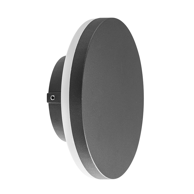 Applique extérieure BORA ronde gris anthracite  Mantra 6534