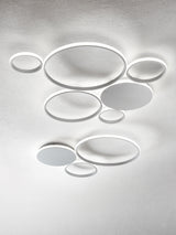 Plafonnier/Applique POIS argent mat MM PL.POIS/SILVER-PC