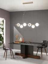 Lustre MONILE noir SO.MONILE/6-ORO