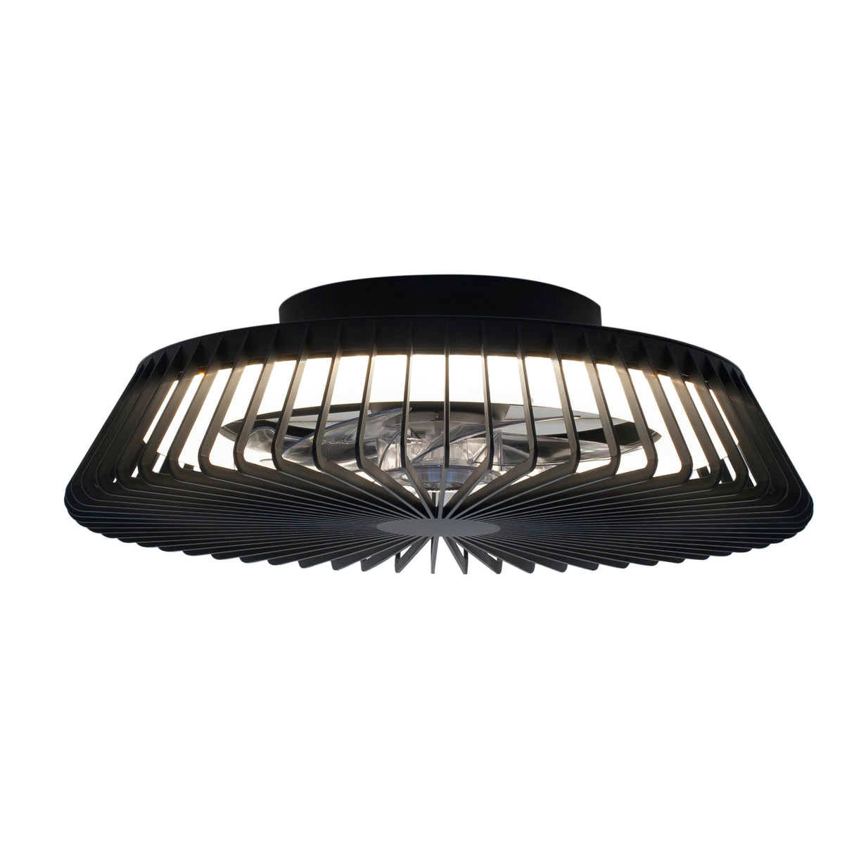 Plafonnier ventilateur Himalaya noir Mantra 7121