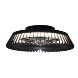 Plafonnier ventilateur Himalaya noir Mantra 7121