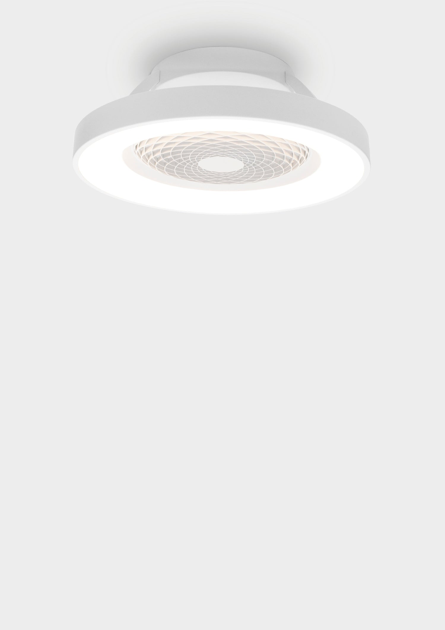 Plafonnier ventilateur Tibet blanc Mantra 7123