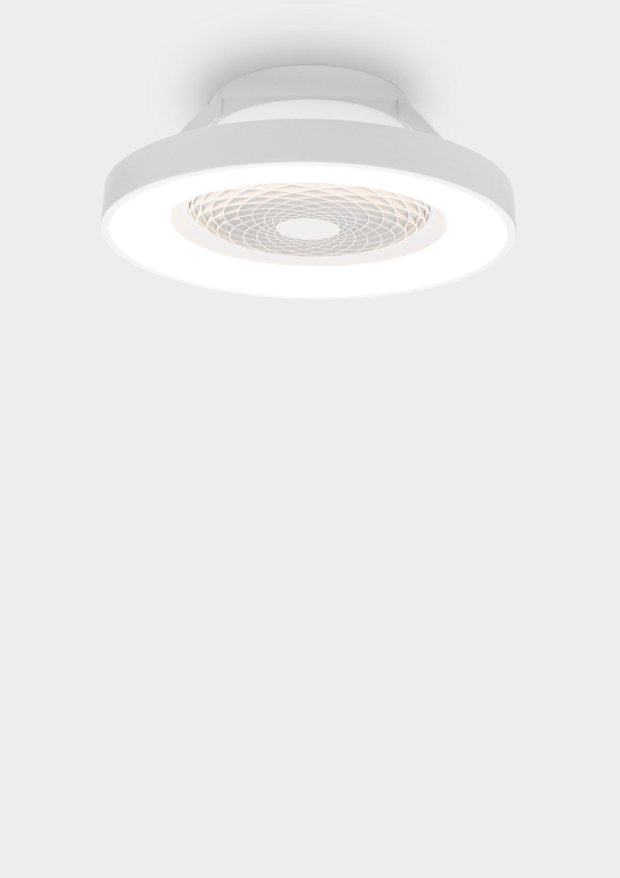 Plafonnier ventilateur Tibet blanc Mantra 7123