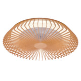 Plafonnier ventilateur Himalaya aspect bois Mantra 7128