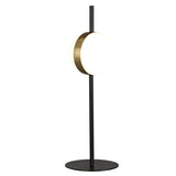 Lampe Cuba noire et or Mantra 7164