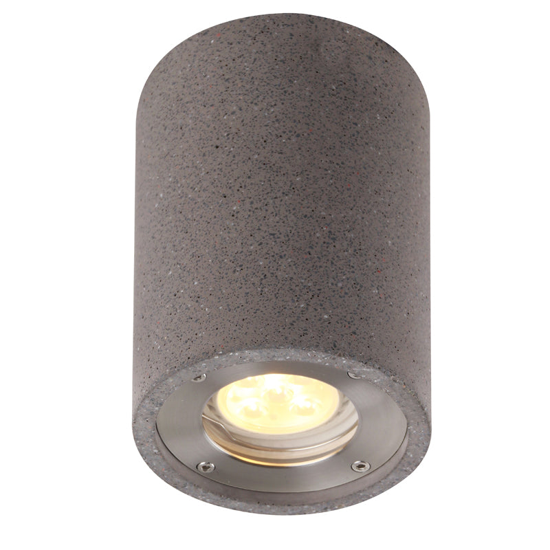 Plafonnier Levi rond gris foncé Mantra 7185