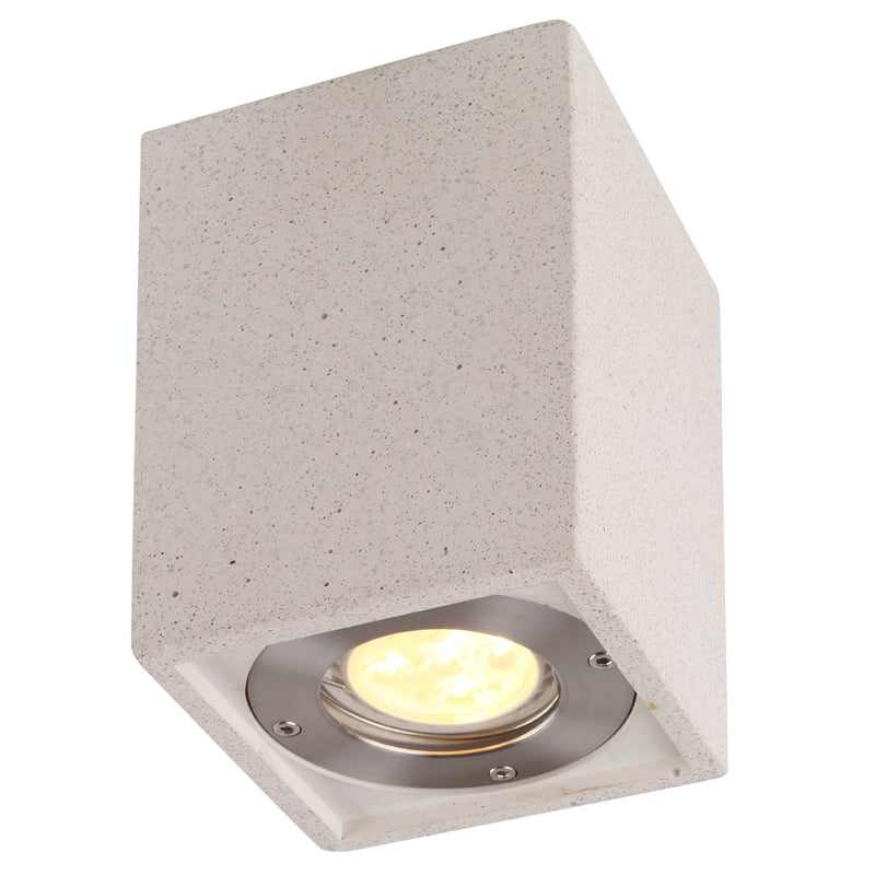 Plafonnier Levi blanc/beige Mantra 7186