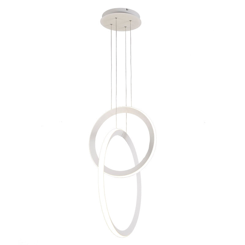 Suspension Kitesurf double anneaux blanc mantra 7191