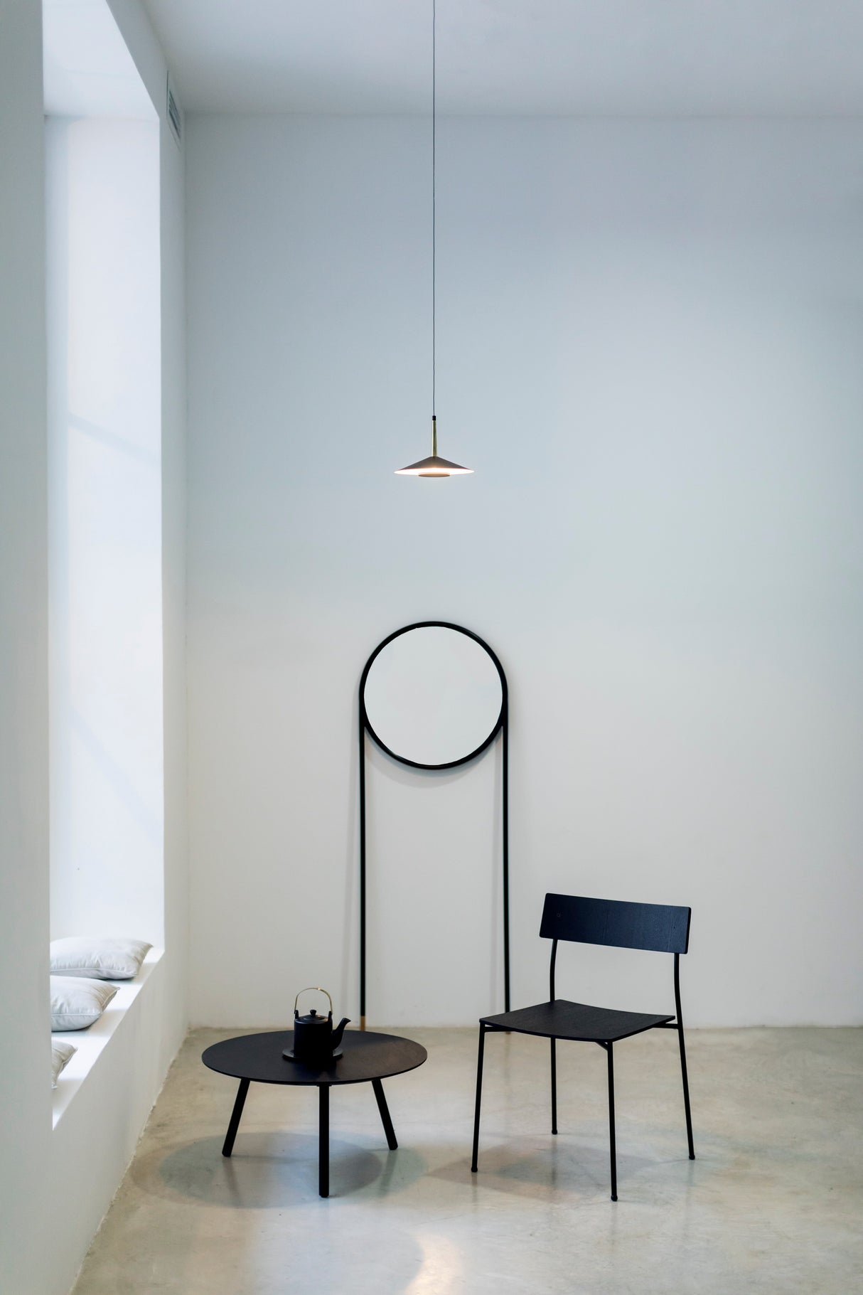 Suspension Orion noir et or D25 Mantra 7305