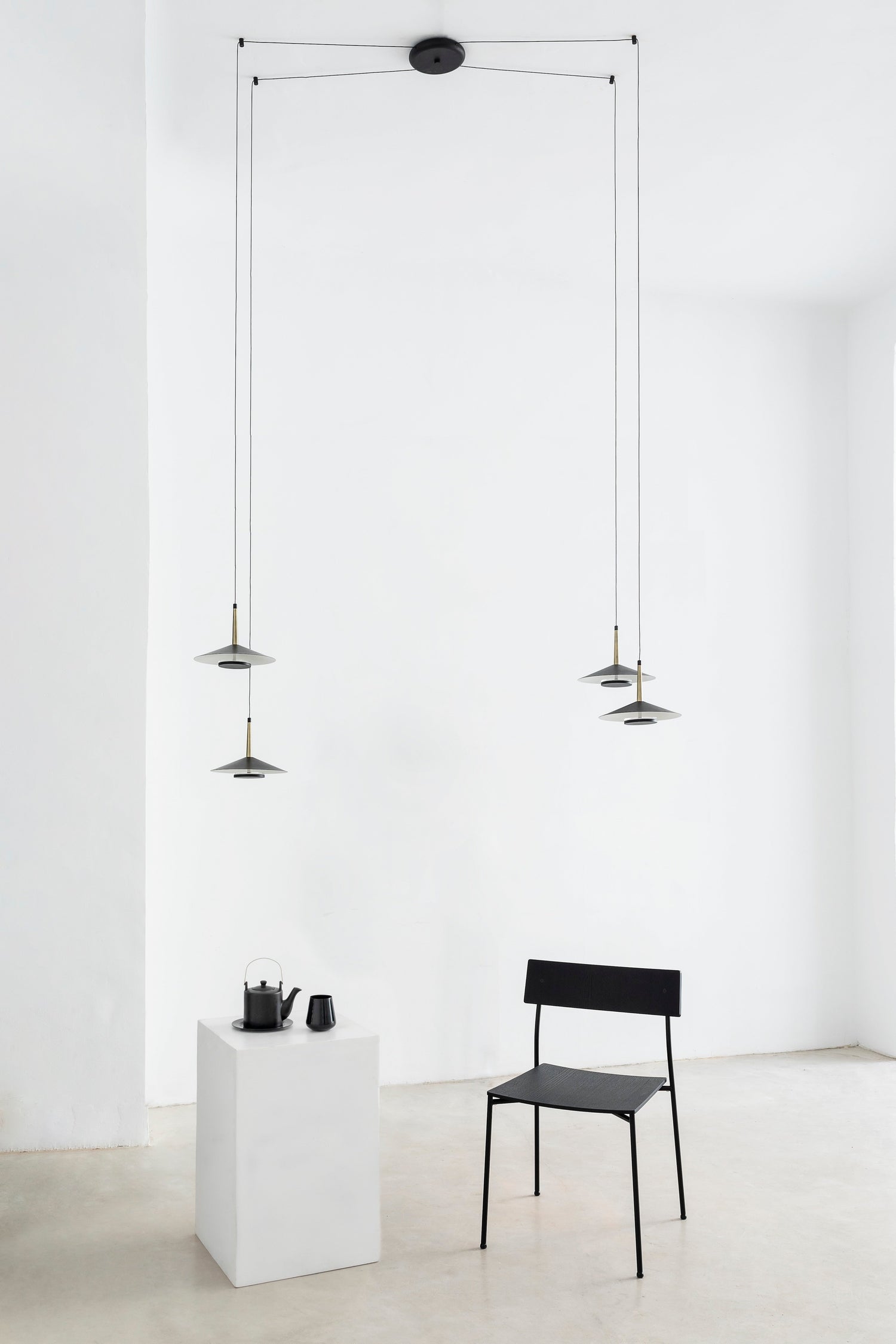 Suspension araignée Orion 4 lumières Mantra 7307