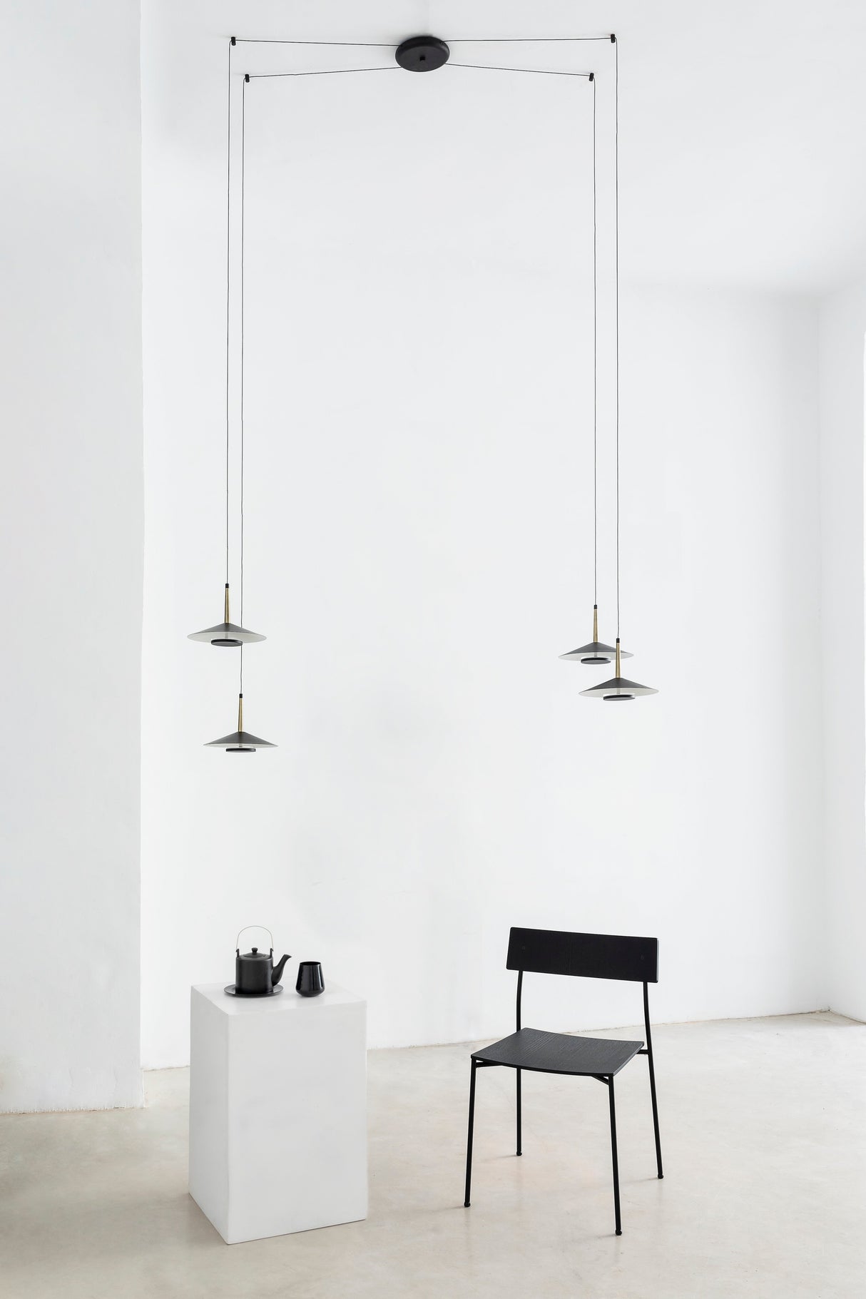 Suspension araignée Orion 4 lumières Mantra 7307