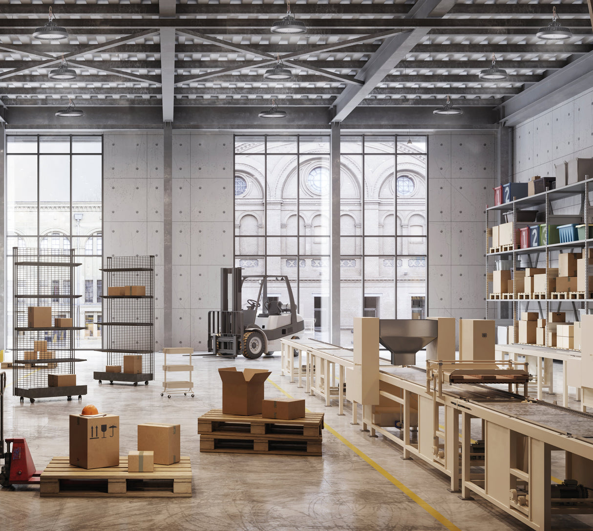 Spot industriel Urano noir 4000k 90 degrés Mantra 7427