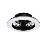 Plafonnier ventilateur Alisio mini noir Mantra 7495