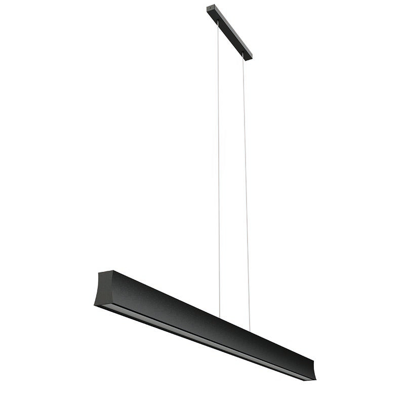 Suspension Hanok noire 3000k angle 110 degrés Mantra 7546