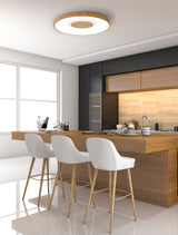 Plafonnier COIN MM aspect bois Mantra 7565