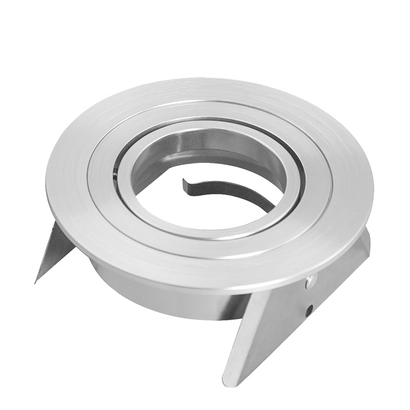 Spot encastré BASICO rond orientable aluminium brossé Mantra  7742
