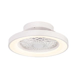 Plafonnier ventilateur Tibet mini blanc Mantra 7804