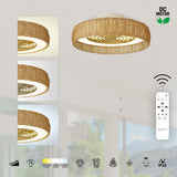 Plafonnier ventilateur Kilimanjaro Mantra 7811