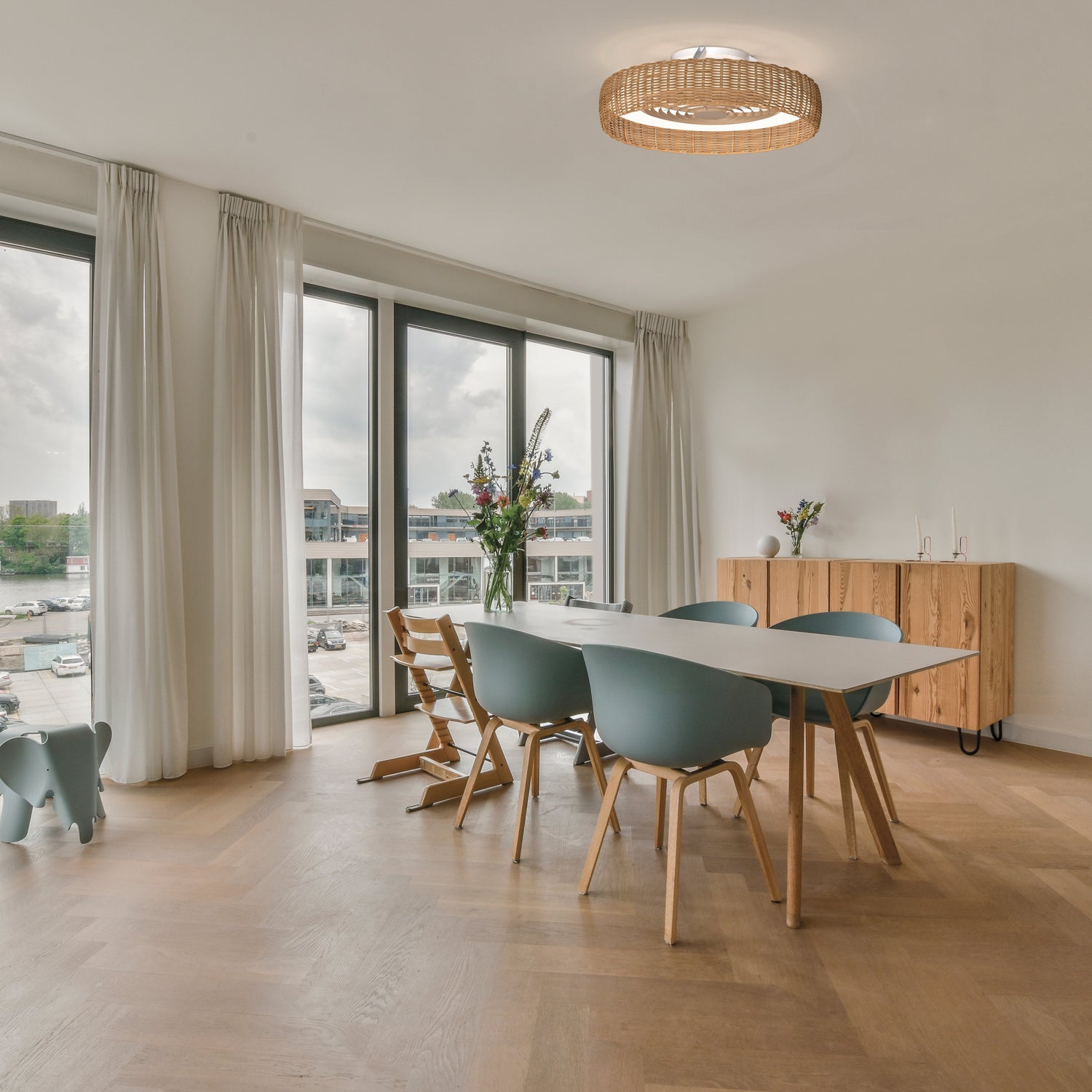 Plafonnier ventilateur Kilimanjaro Mantra 7811