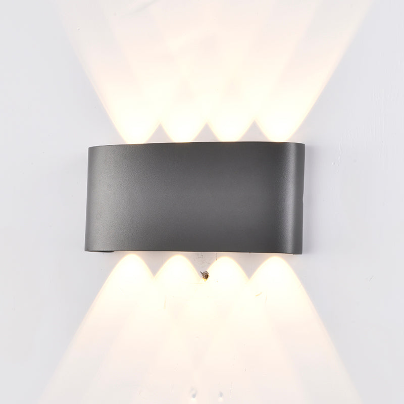 Applique extérieure ARCS gris anthracite GM Mantra 7613