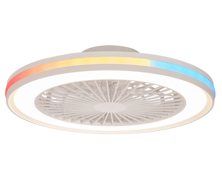 Plafonnier ventilateur Gamer blanc gm Mantra 7861 DISPONIBLE MARS