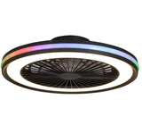 Plafonnier ventilateur Gamer noir gm Mantra 7862 DISPONIBLE MARS