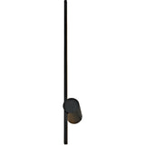 Applique pivotante TOBAGO noire H60cm Mantra 7865