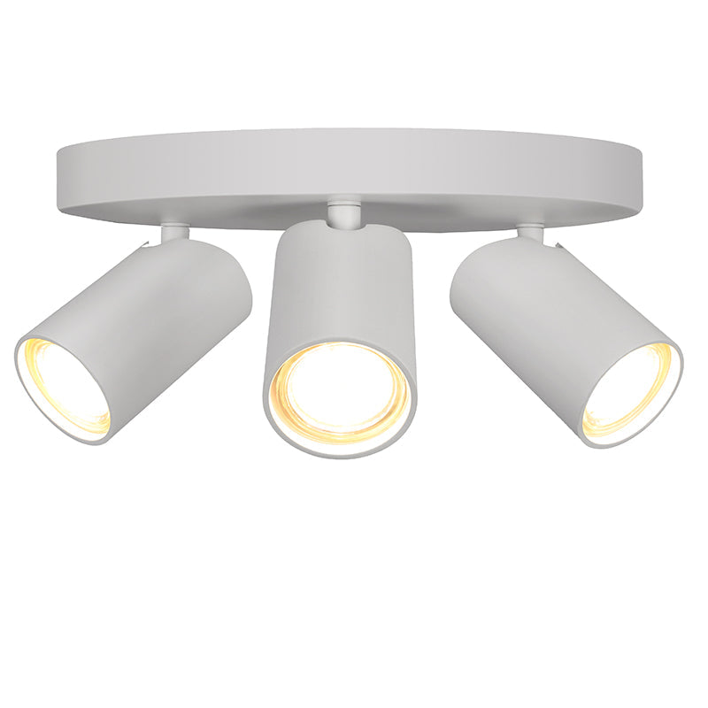 Plafonnier SAL blanc 3 lumières GU10 Mantra 7961