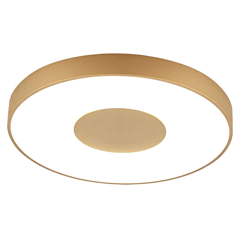 Plafonnier COIN GM Doré mat Mantra 8036