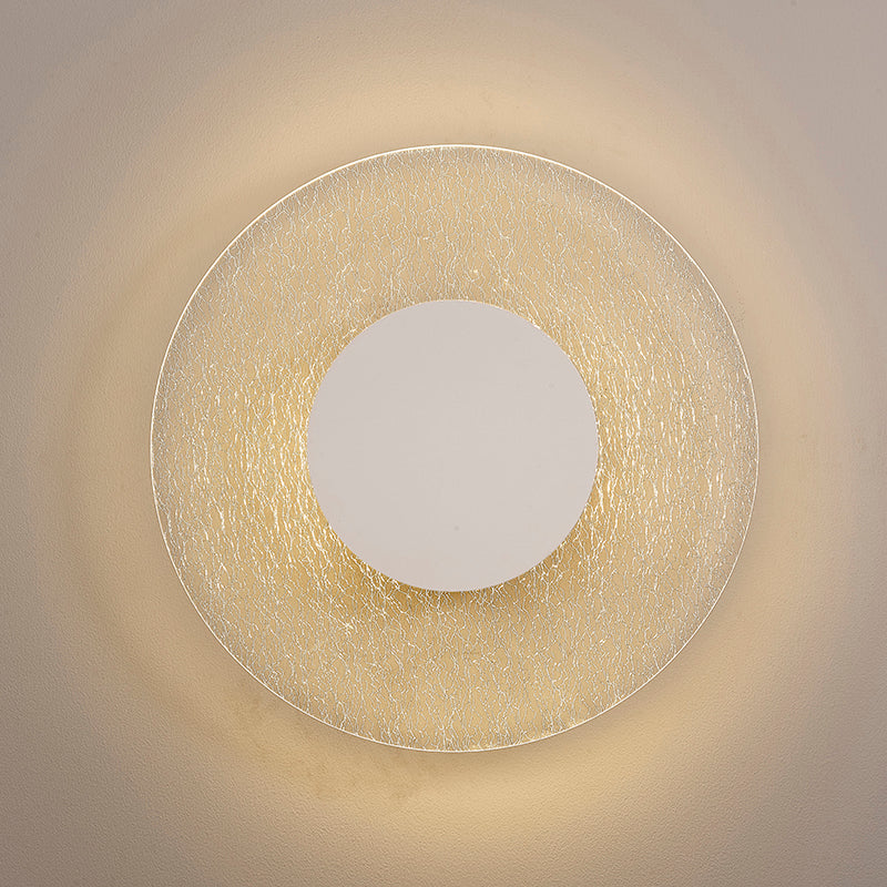 Applique Plafonnier JEWEL GM blanc et transparent Mantra 8076