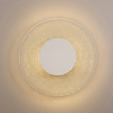 Applique Plafonnier JEWEL GM blanc et transparent Mantra 8076