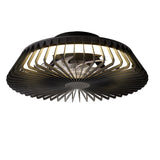 Plafonnier ventilateur Himalaya noir mini Mantra 8197
